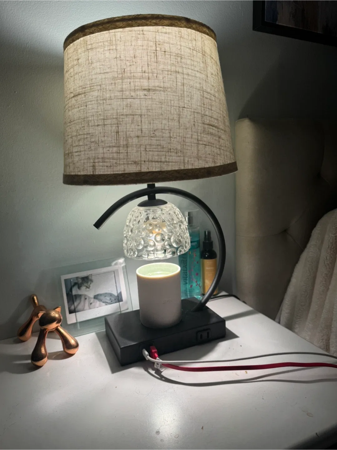 Touch Control Lamp w/ Built In Candle Warmer thumbnail