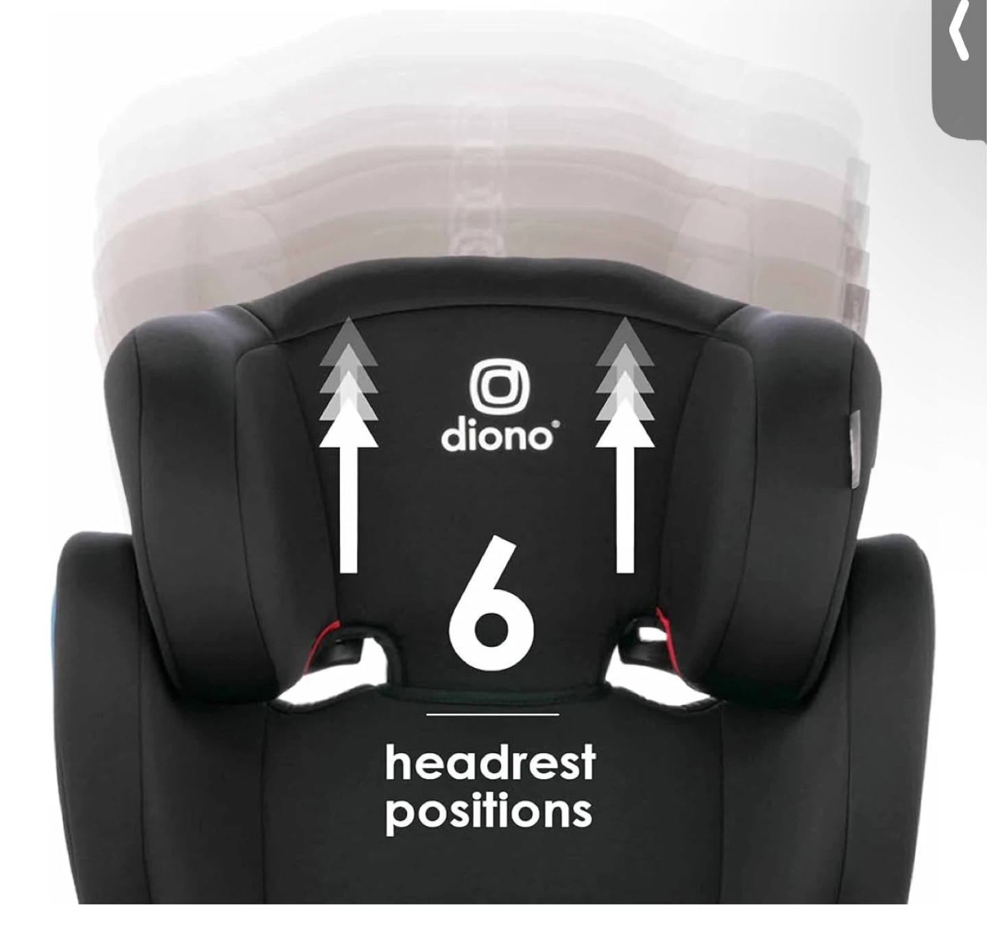 Diono Black Booster Seat - photo 3
