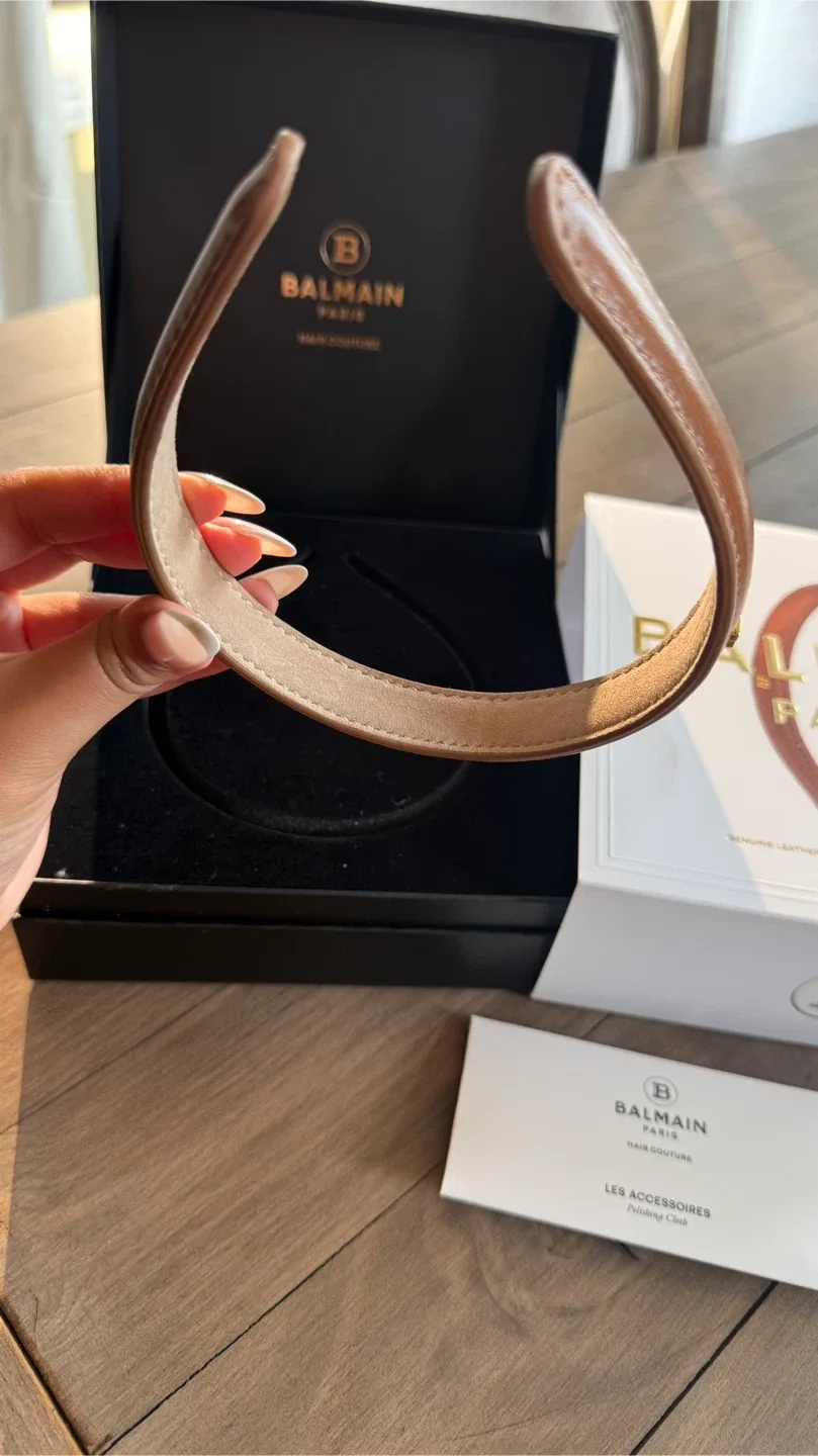 Balmain Paris Leather Headband image indicator(3)