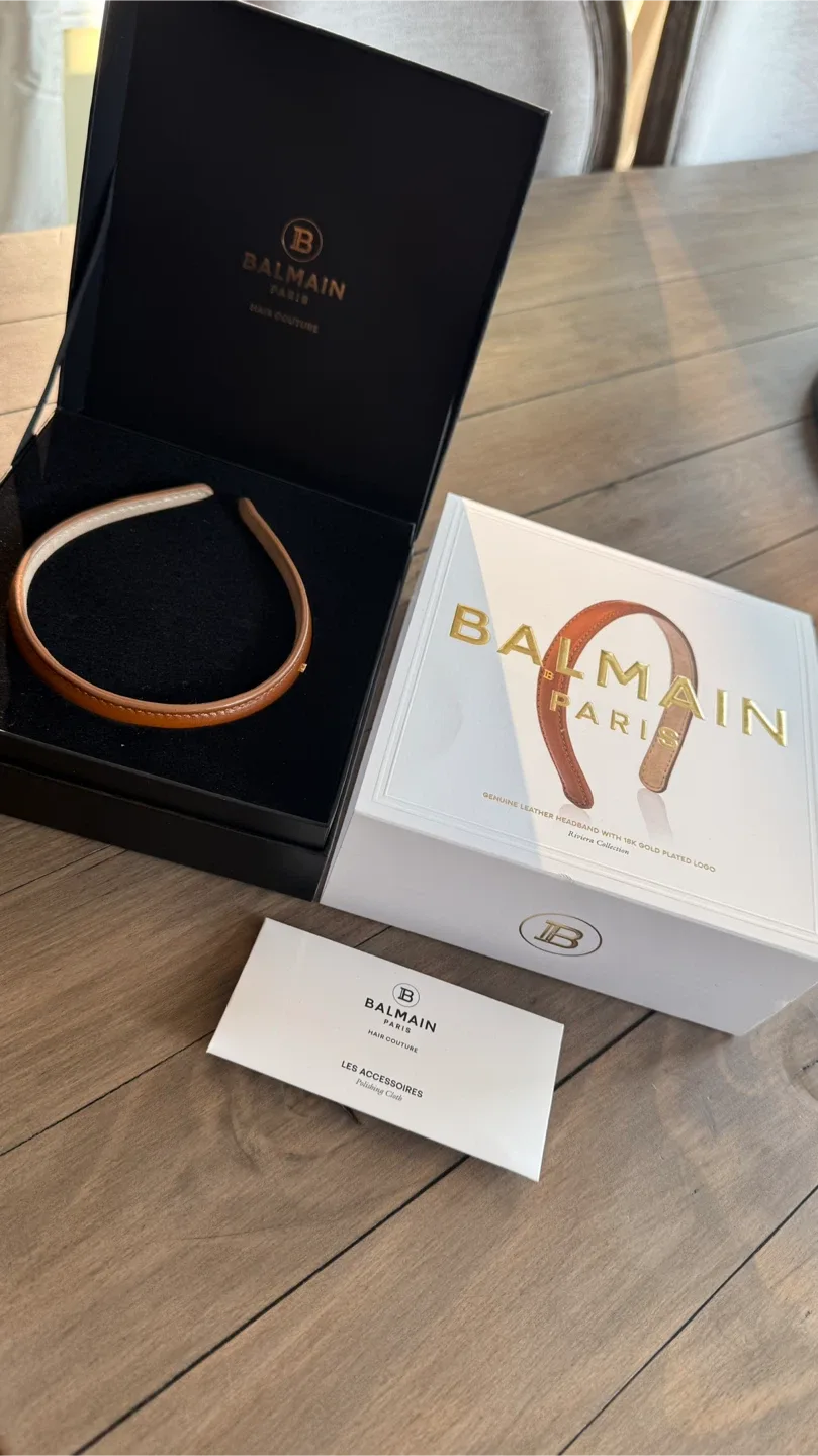 Balmain Paris Leather Headband image indicator(2)