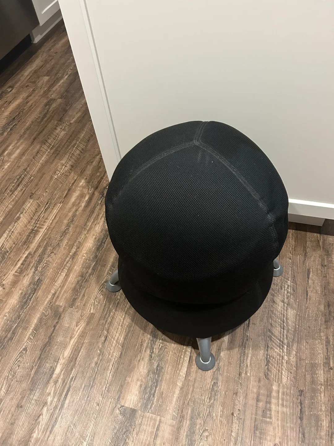 Black Gaiam Balance Ball Chair thumbnail