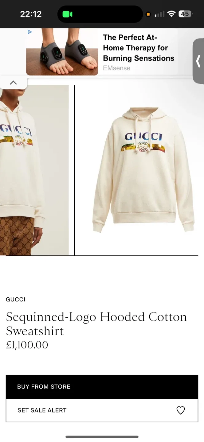 SEND YOUR PRICE: Gucci Sweatshirt/Hoodie image indicator(4)
