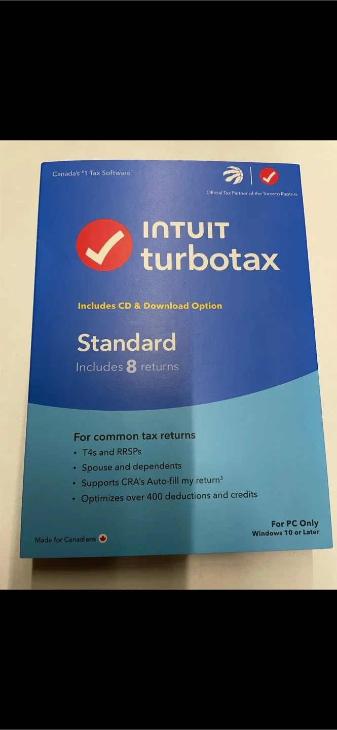 Intuit TurboTax Standard Software 2023 thumbnail