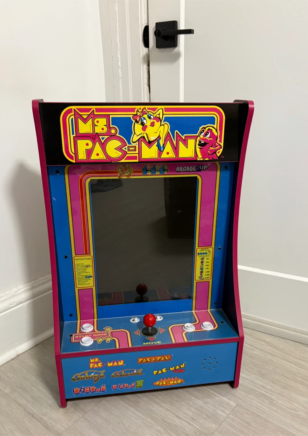 Arcade1Up Ms. Pac-Man Arcade Cabinet