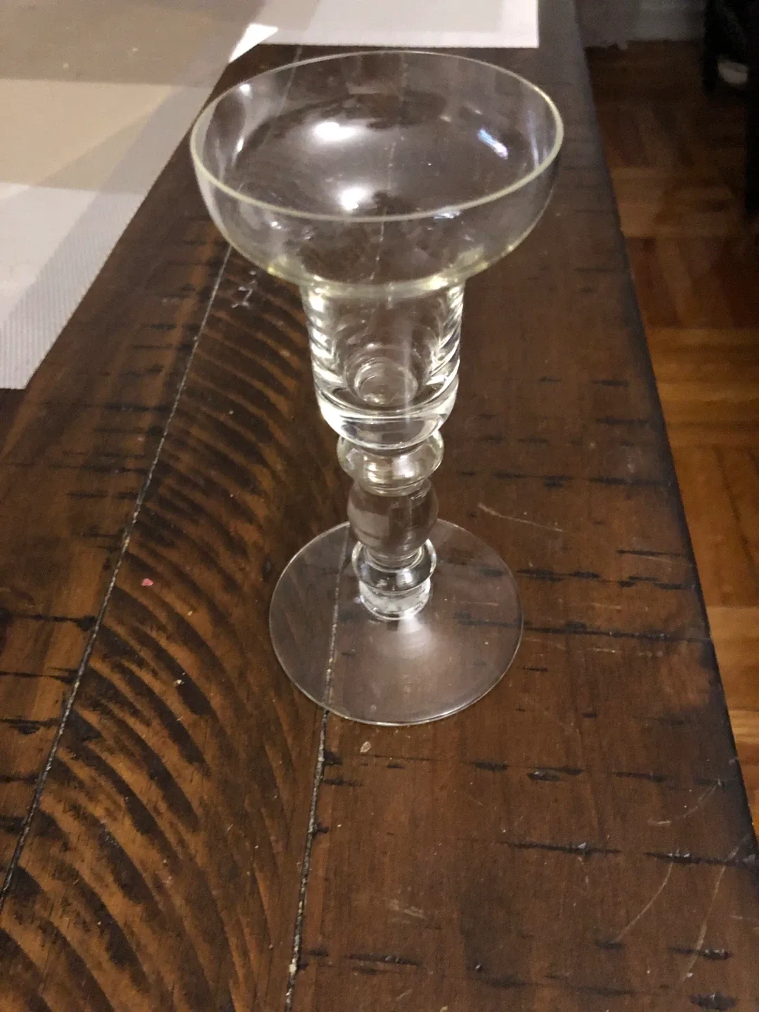 Vintage Glass Candle Holder image indicator(3)