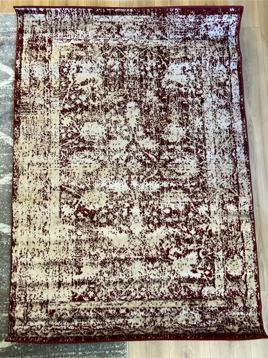 a2zRUG Santorini Collection Burgundy Rug 120x170cm thumbnail