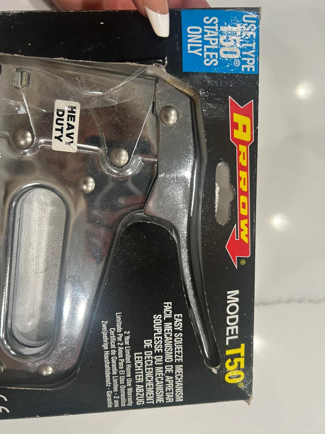 Arrow T50 Staple Gun Tacker - Heavy Duty thumbnail