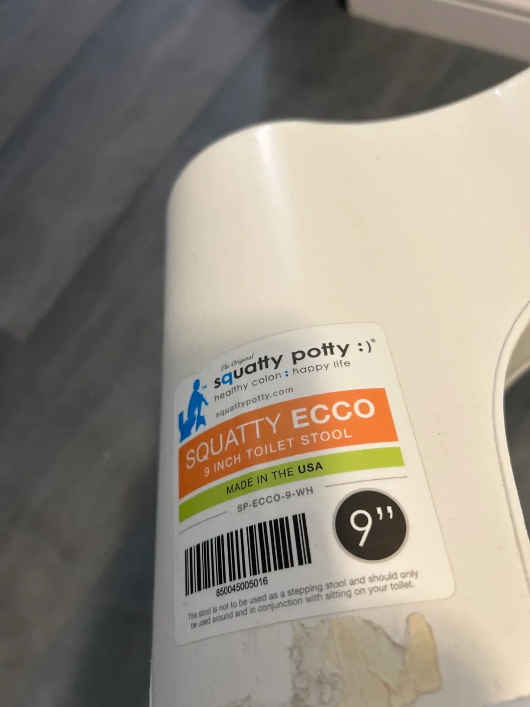 Squatty Potty ECCO 9" Toilet Stool - White
