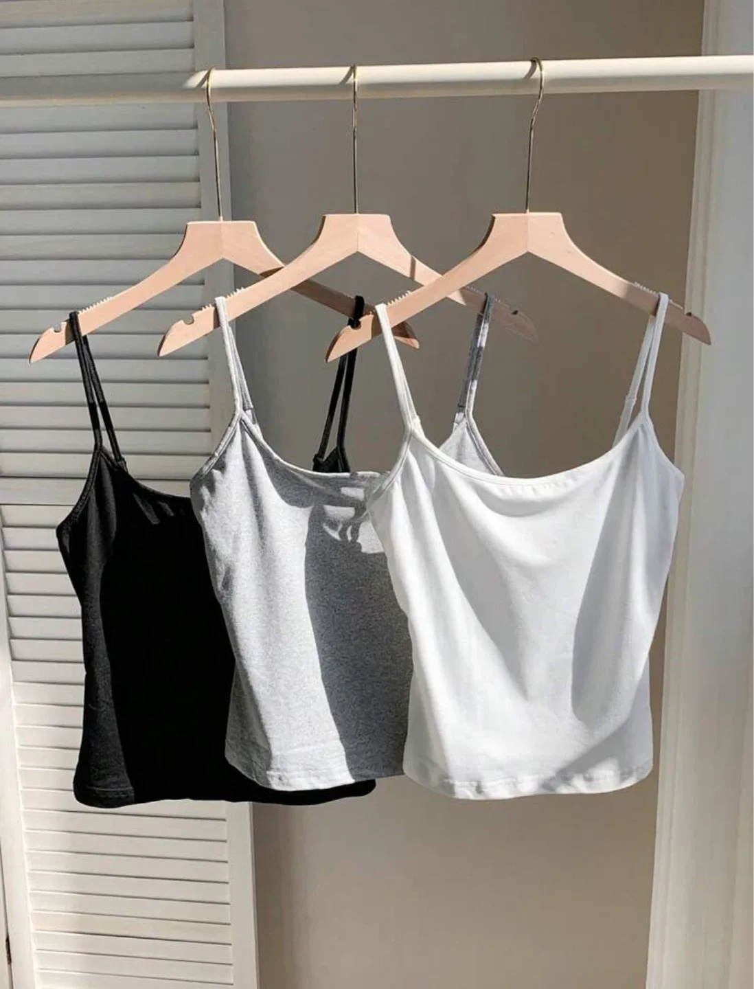 Tank Tops - Black, Grey & White thumbnail