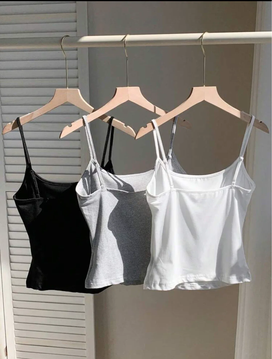 Tank Tops - Black, Grey & White image indicator(2)