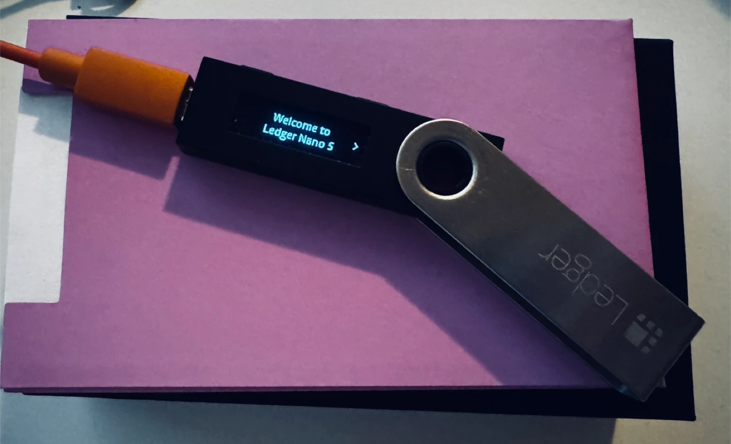 Ledger Nano S Crypto Hardware Wallet - photo 2