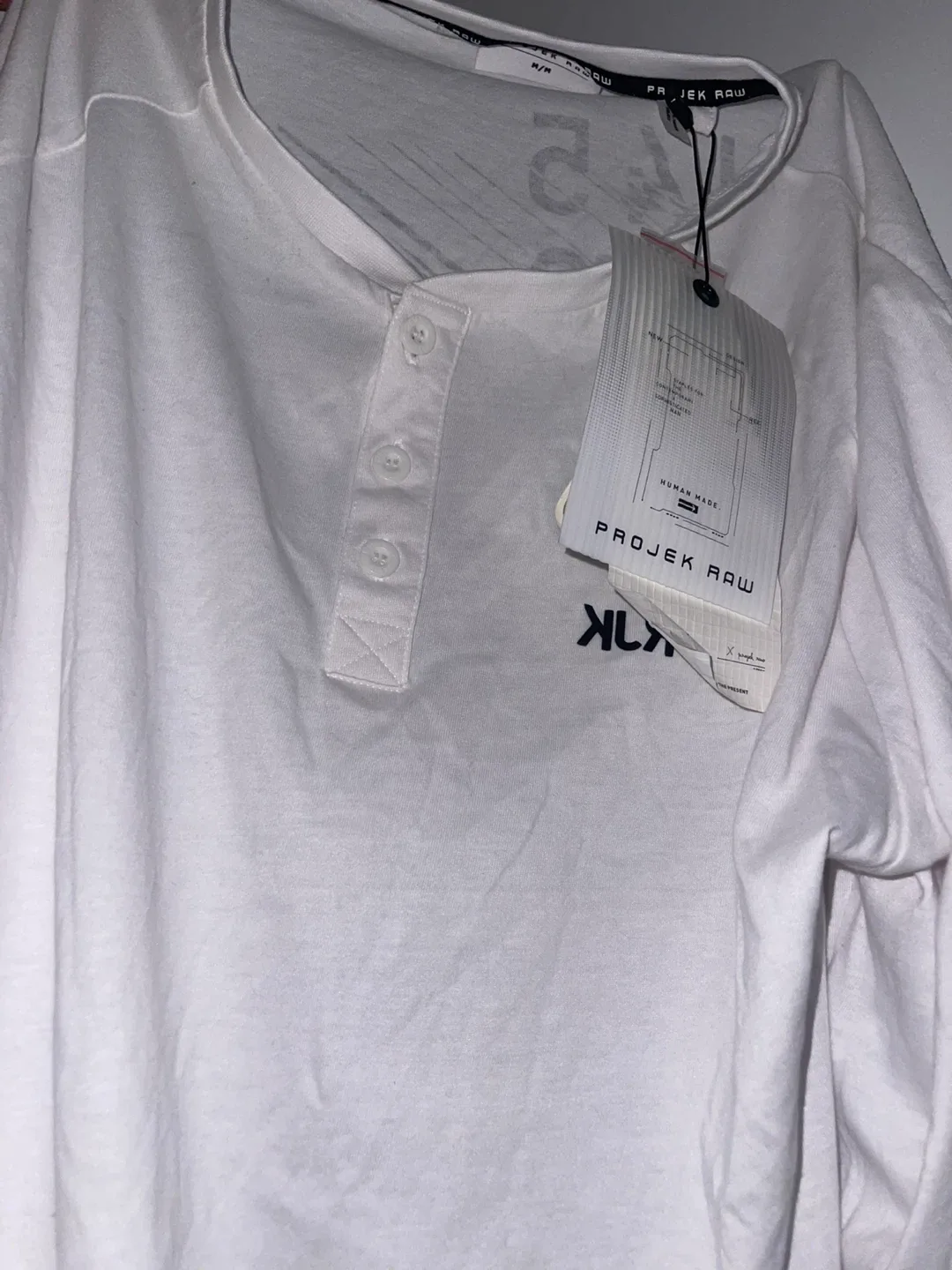 Projek Raw White Long Sleeve Shirt - New with Tags thumbnail