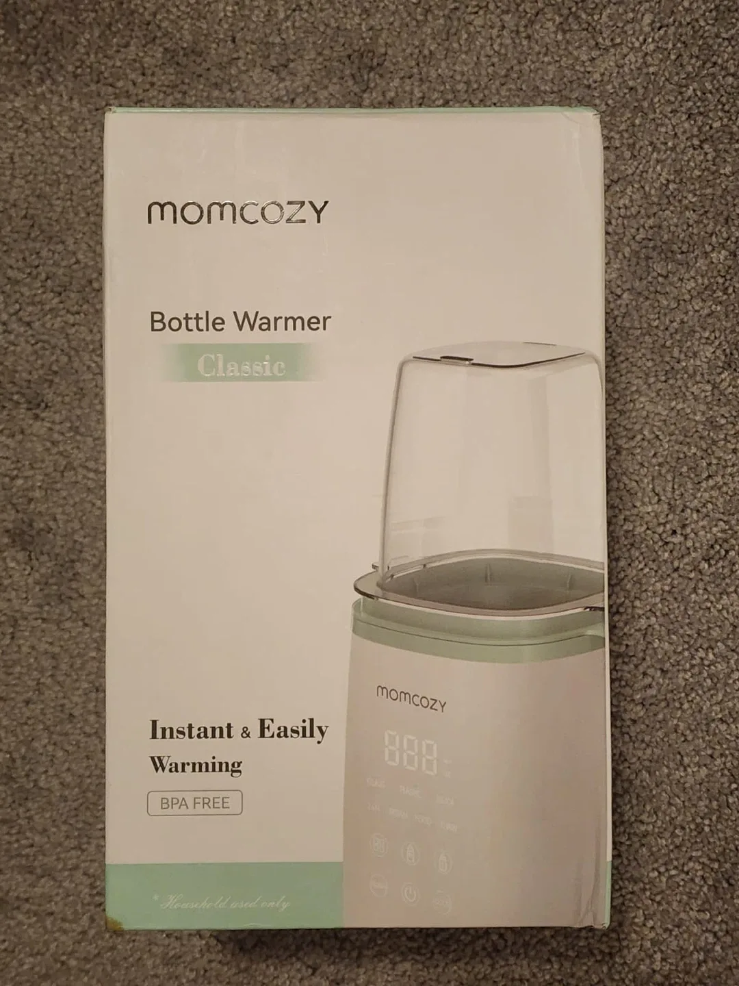 Momcozy Classic Bottle Warmer - Instant Warming, BPA Free thumbnail
