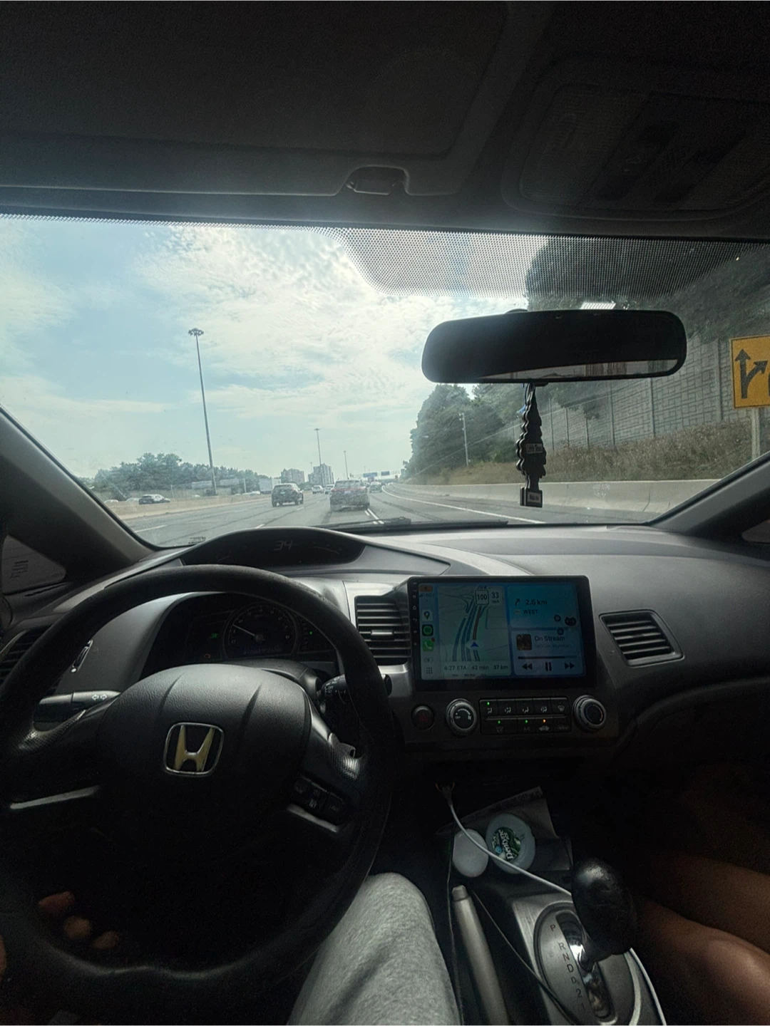 Silver Honda Civic Sedan 2008 - photo 4