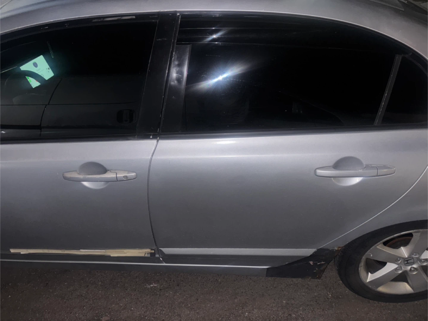 Silver Honda Civic Sedan 2008 - photo 2
