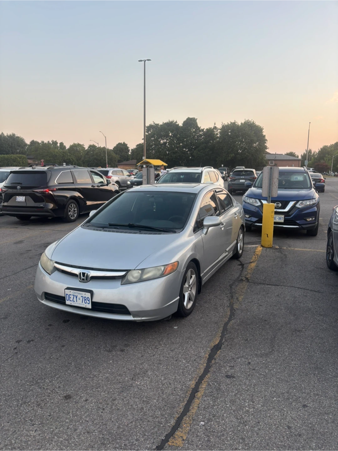 Silver Honda Civic Sedan 2008 - photo 5