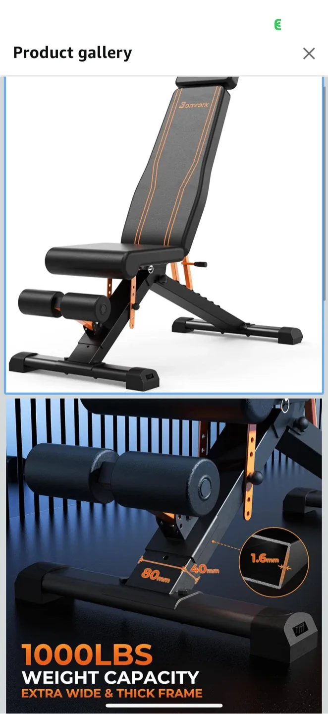 Adjustable Weight Bench thumbnail