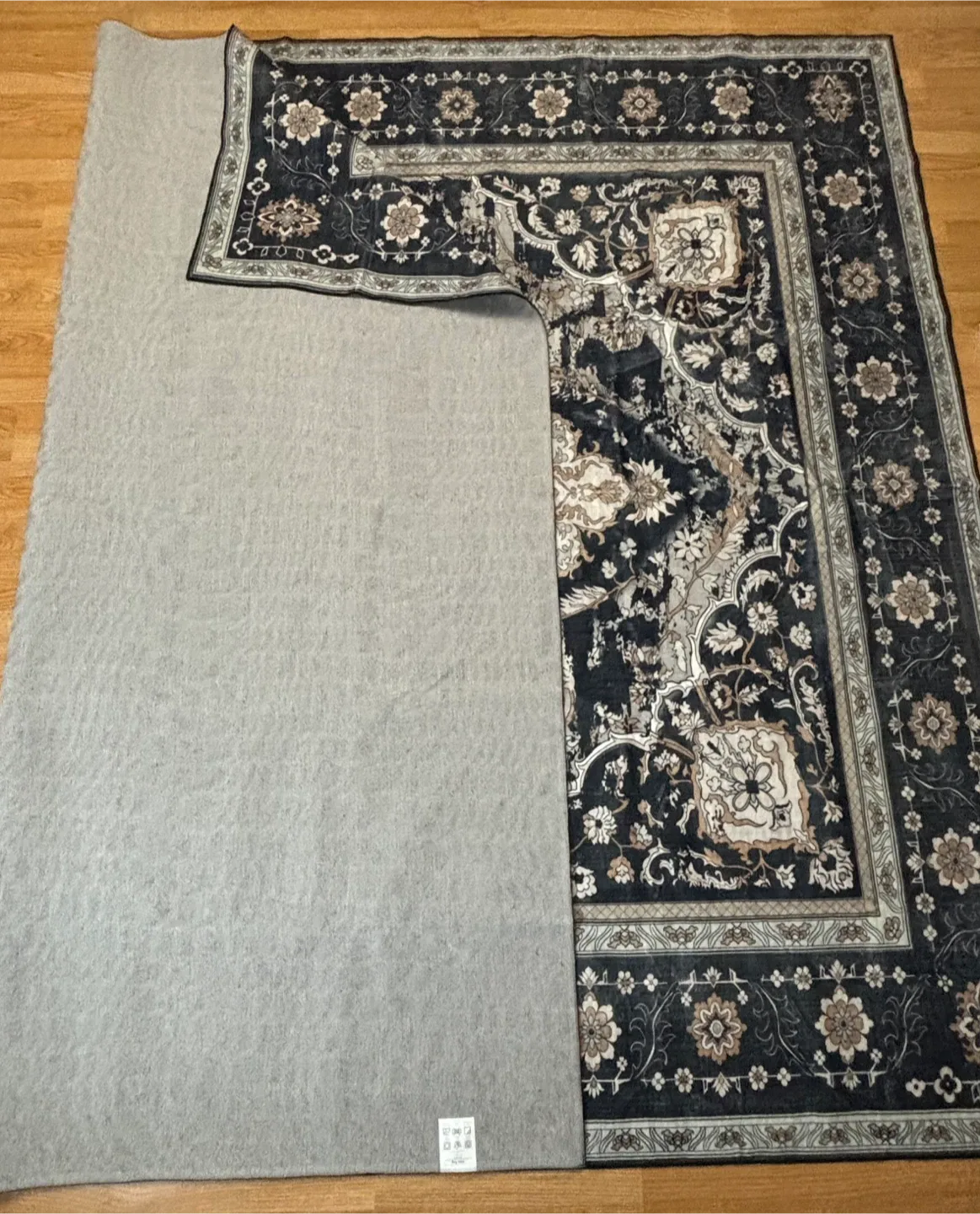 🥕 Elegant 9x12 ft Area Rug - Soft, Washable, Non Slip image indicator(4)