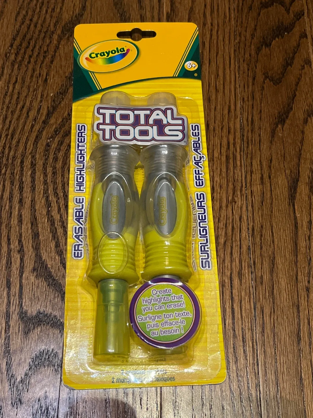 Crayola Total Tools Erasable Highlighters - New! thumbnail