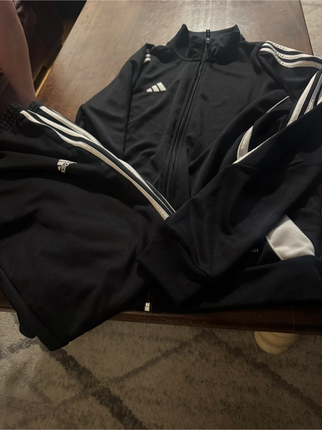 Adidas Duffle Bag, Tracksuit, Kappa Top, Reebok Leggings