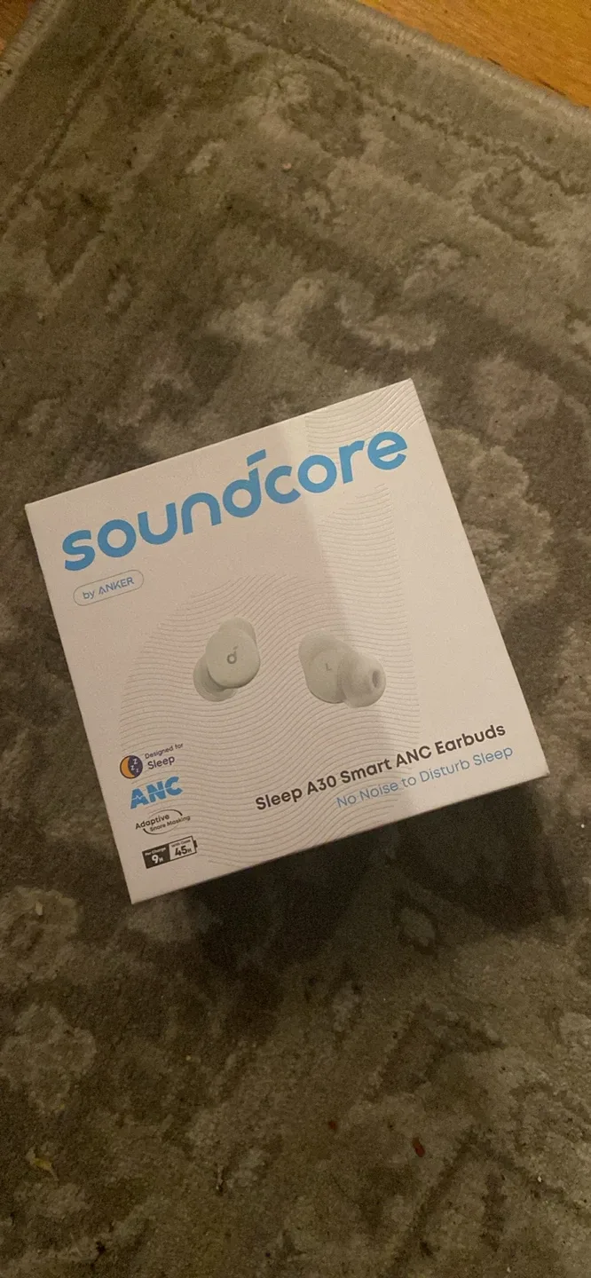 Soundcore by Anker Sleep A30 Smart ANC Earbuds - New! thumbnail