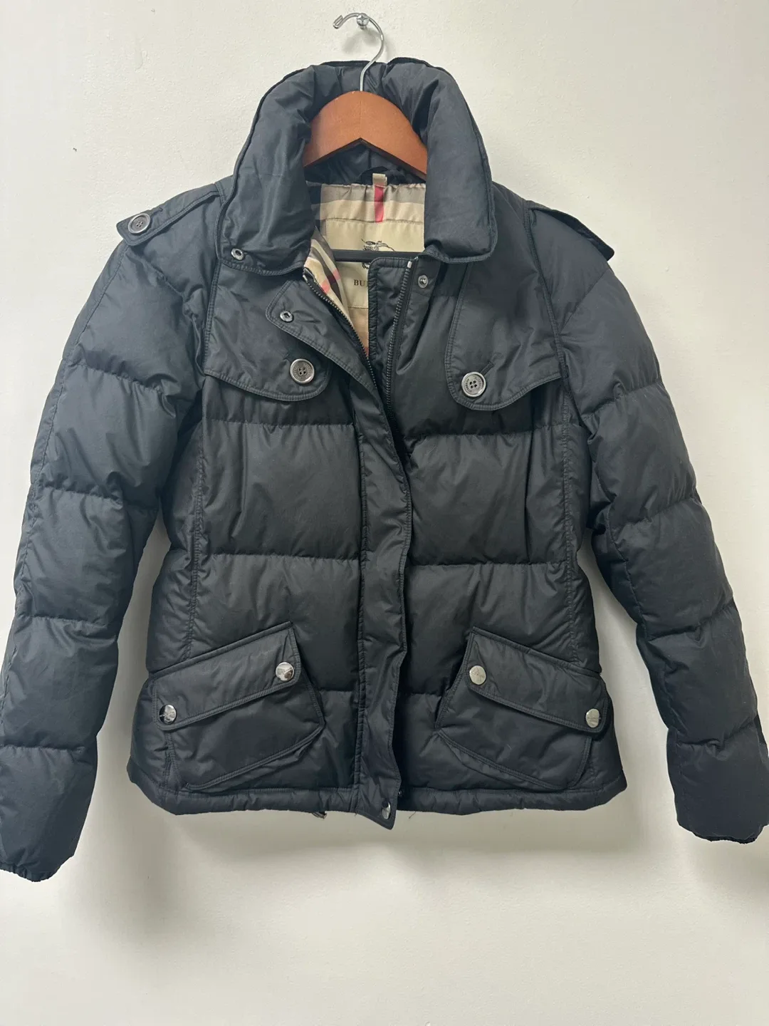 Burberry Black Down Puffer Jacket image indicator(2)