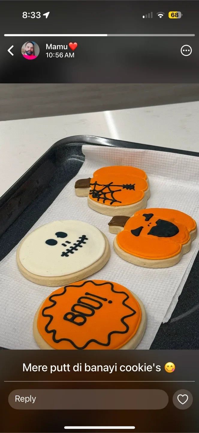 Ghostly Goodies Sugar Cookies - Halloween Treats image indicator(2)