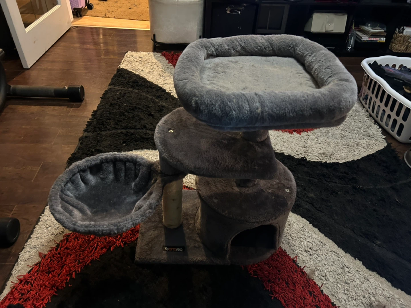 Feandrea Cat Tree with Condo, Bowl, and Platform - photo 3