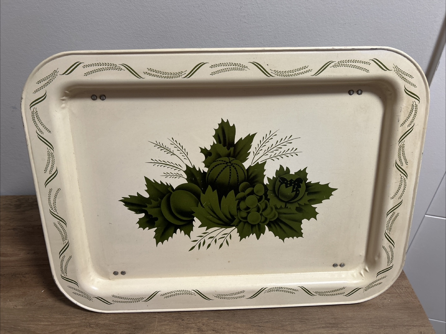 Vintage Folding Tray Table - photo 2
