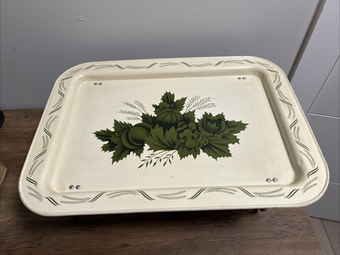 Vintage Folding Tray Table