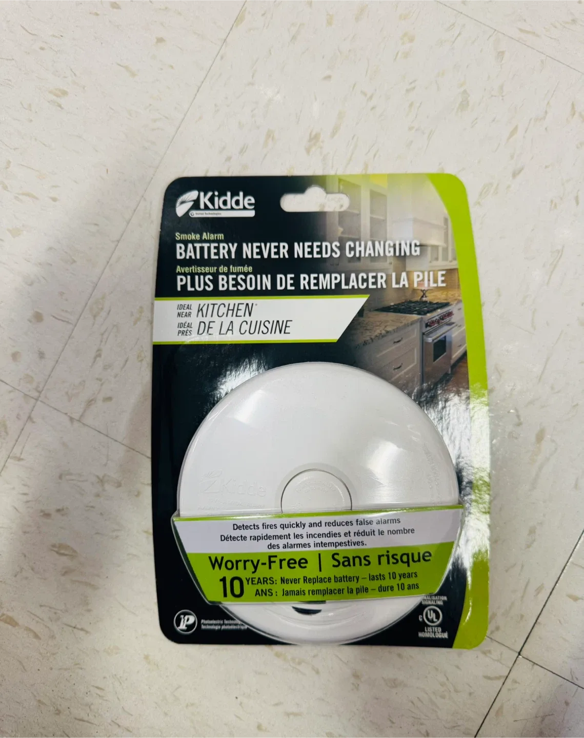 Kidde Worry-Free Smoke Alarm - New in Box!