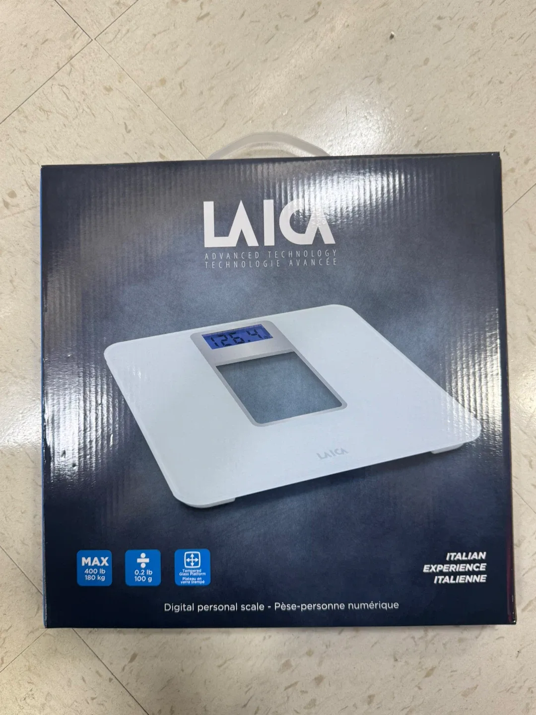 Laica PS0105 Digital Personal Scale - New in Box!