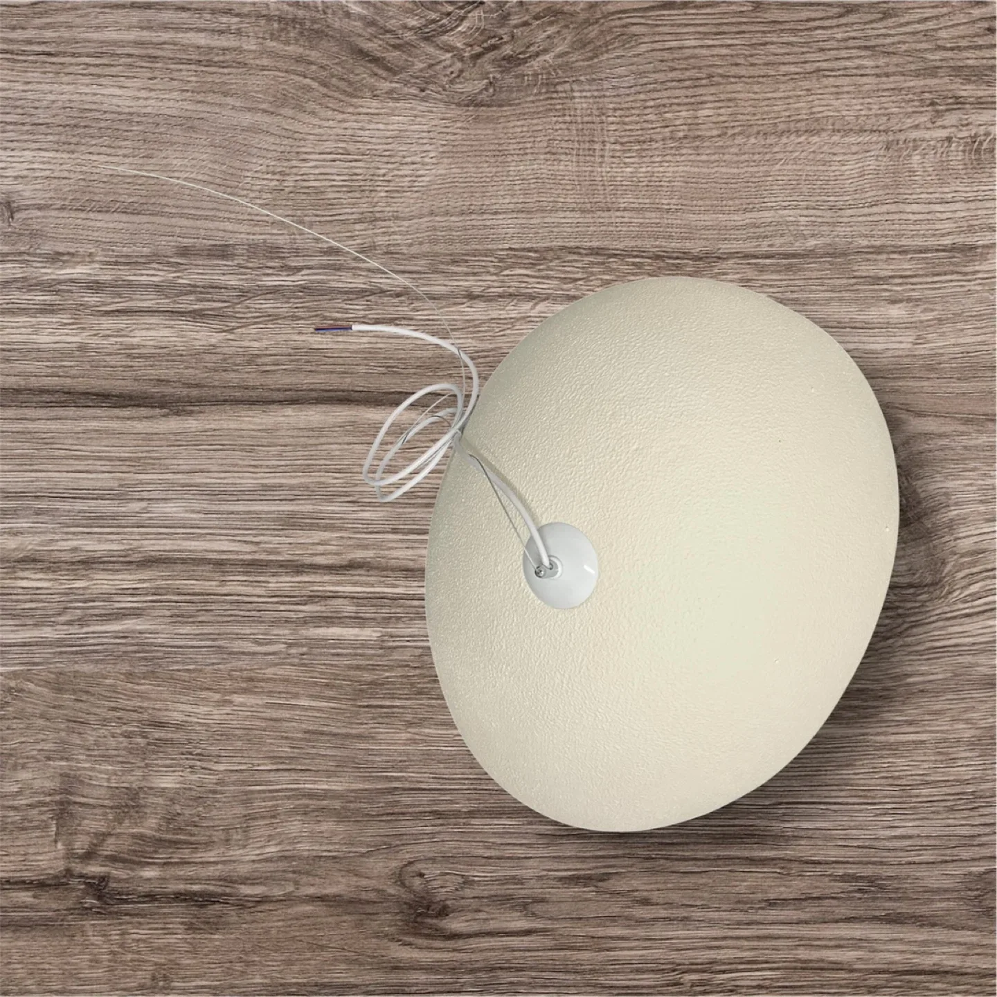 Textured White Pendant Light image indicator(2)