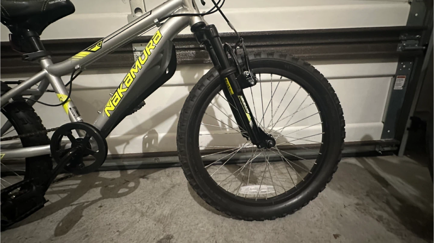Nakamura 20” Mountain Bike - Silver/Yellow - photo 4