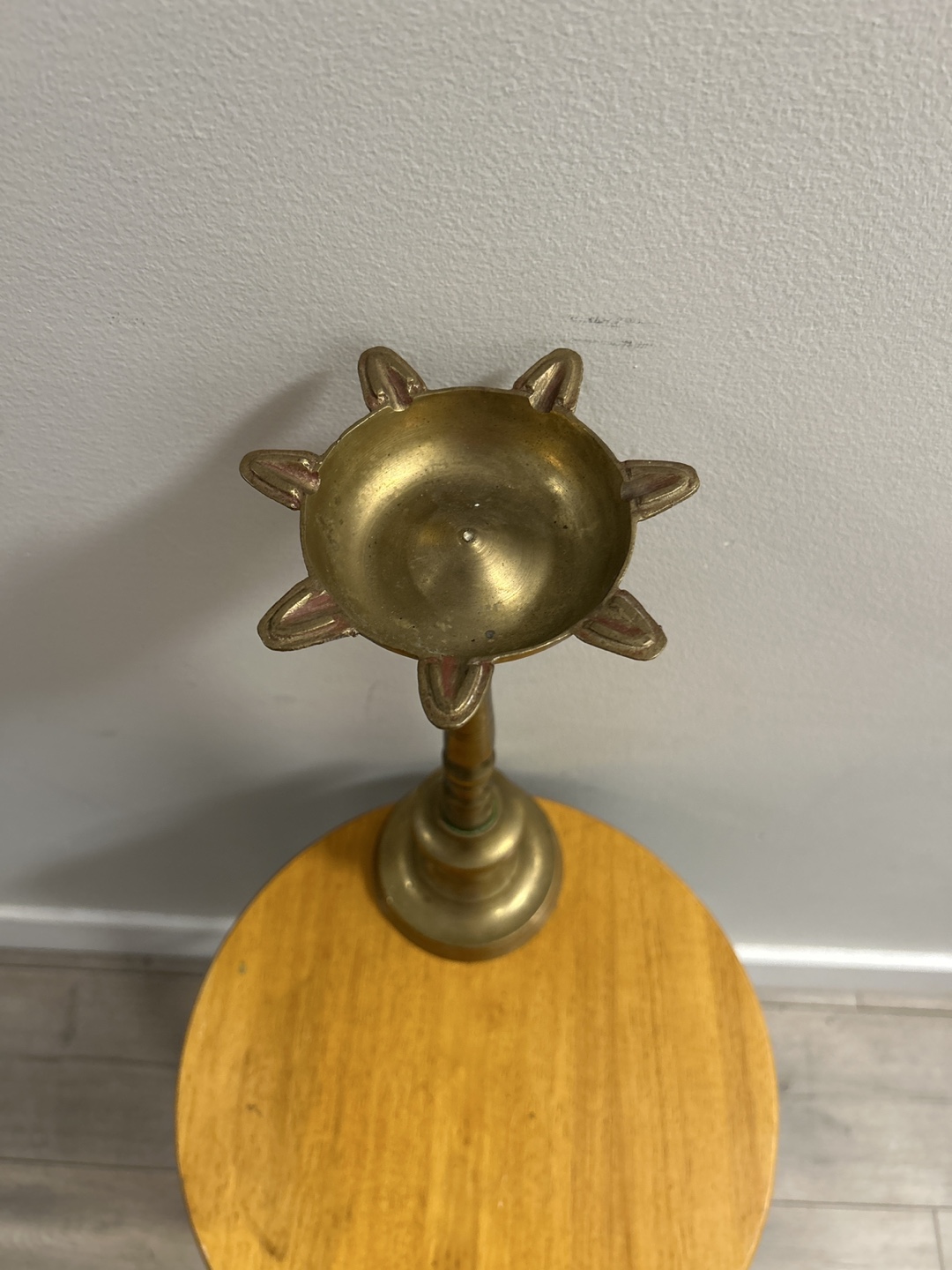 Vintage religious decoration brass - photo 4