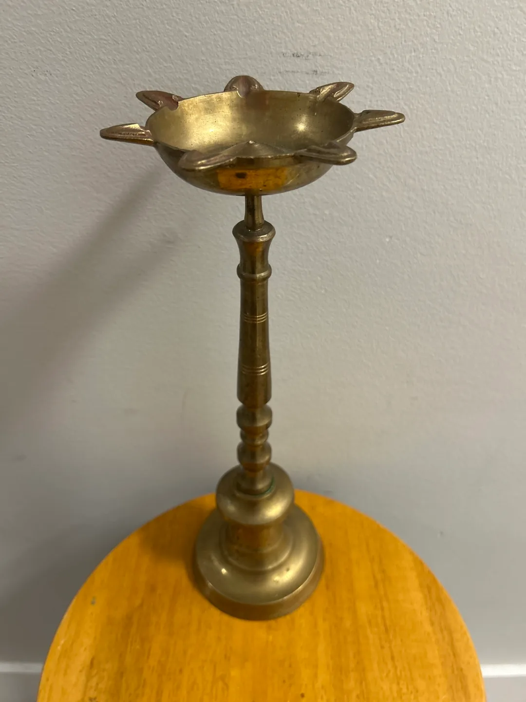 Vintage religious decoration brass thumbnail