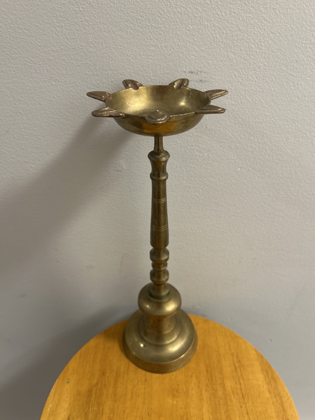 Vintage religious decoration brass - photo 5