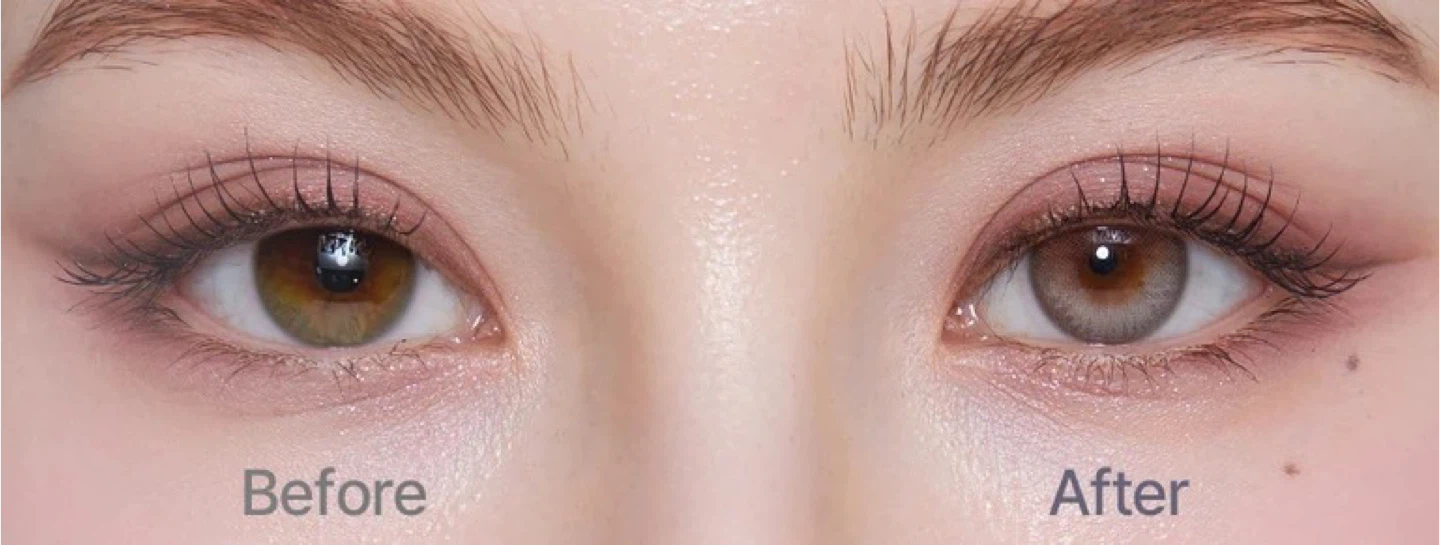 OLENS Moonrise Dew Gray 1-Month Contact Lenses - photo 3