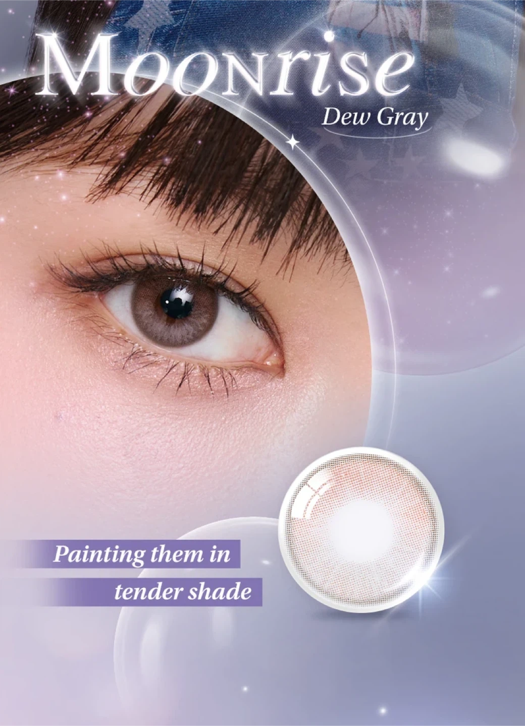OLENS Moonrise Dew Gray 1-Month Contact Lenses - photo 2