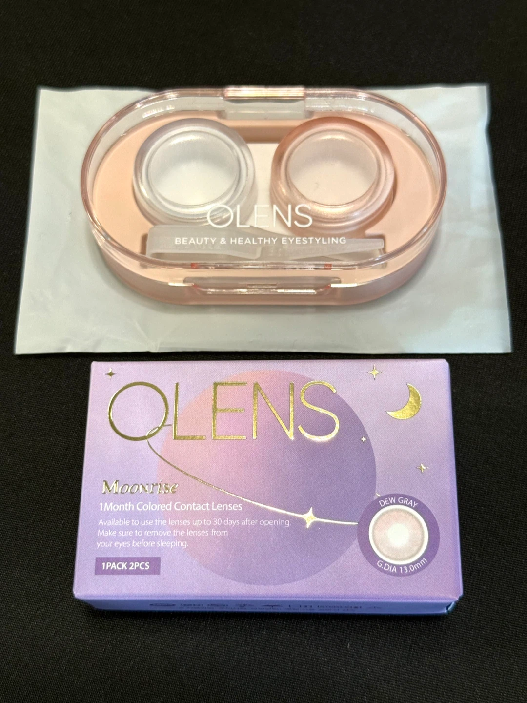 OLENS Moonrise Dew Gray 1-Month Contact Lenses - photo 5