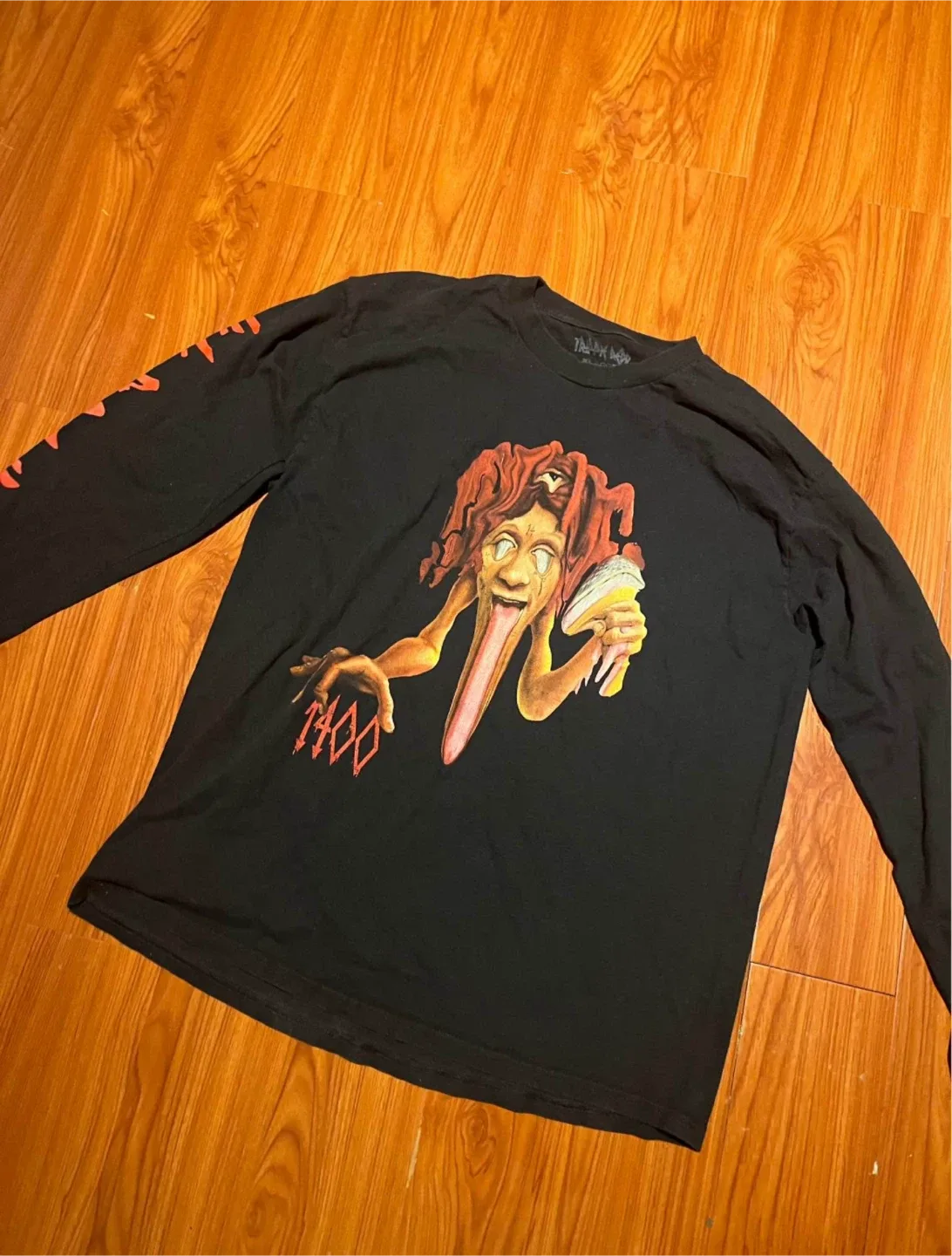 Trippie Redd Black Long Sleeve Shirt - XL thumbnail