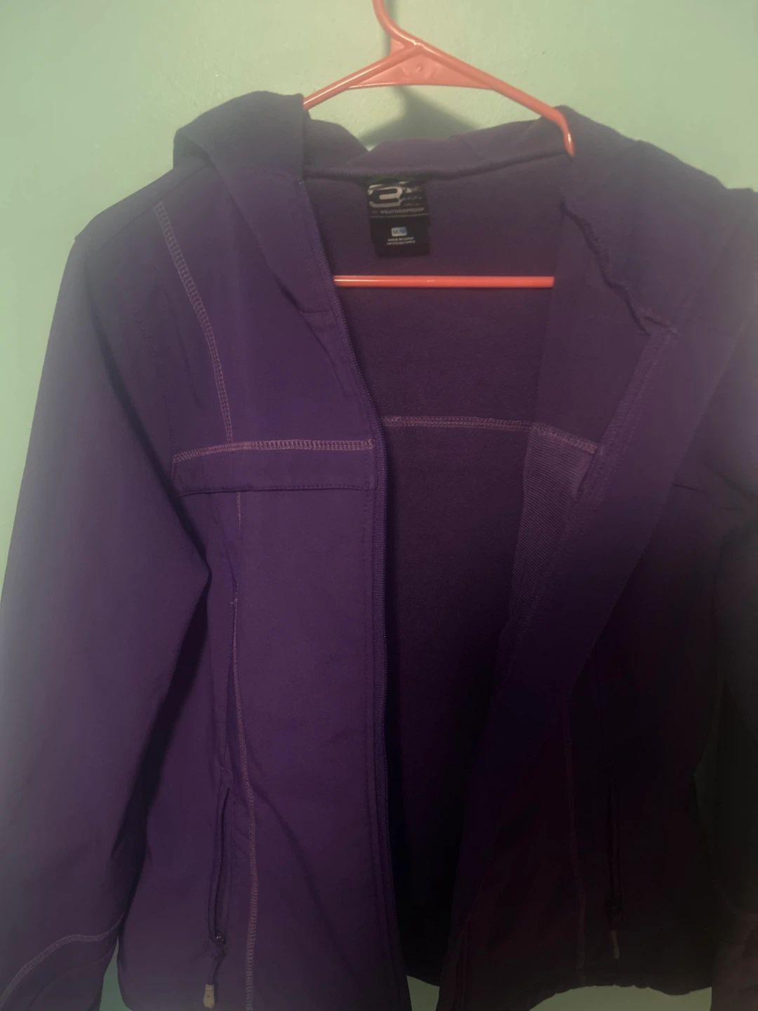 2 Weatherproof Purple Jacket Size M