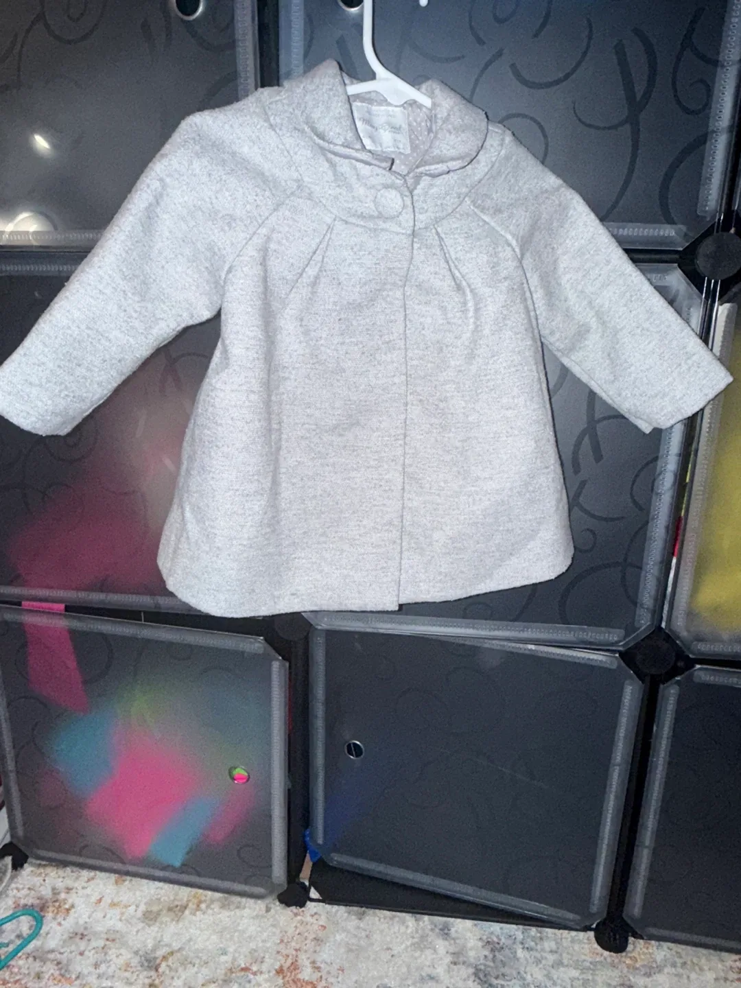 Mayoral Rebeca Grey Baby Coat (6-9m) thumbnail