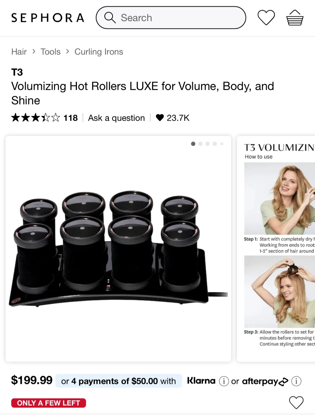 T3 Volumizing Hot Rollers LUXE thumbnail
