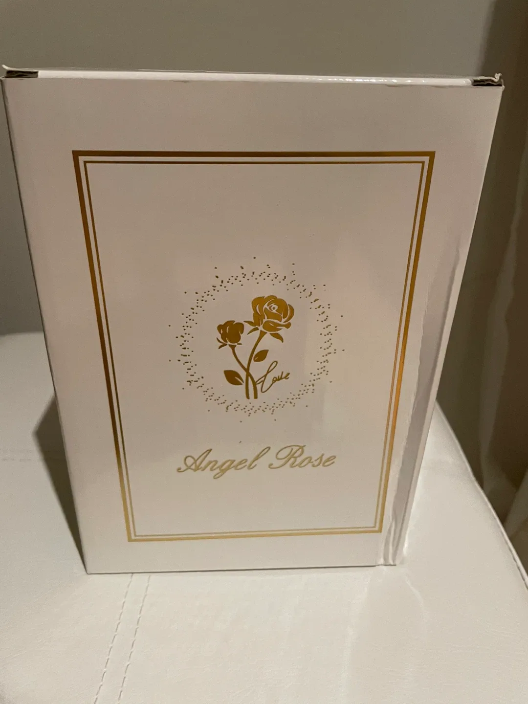 Angel Rose Preserved Flower Angel Figurine image indicator(3)