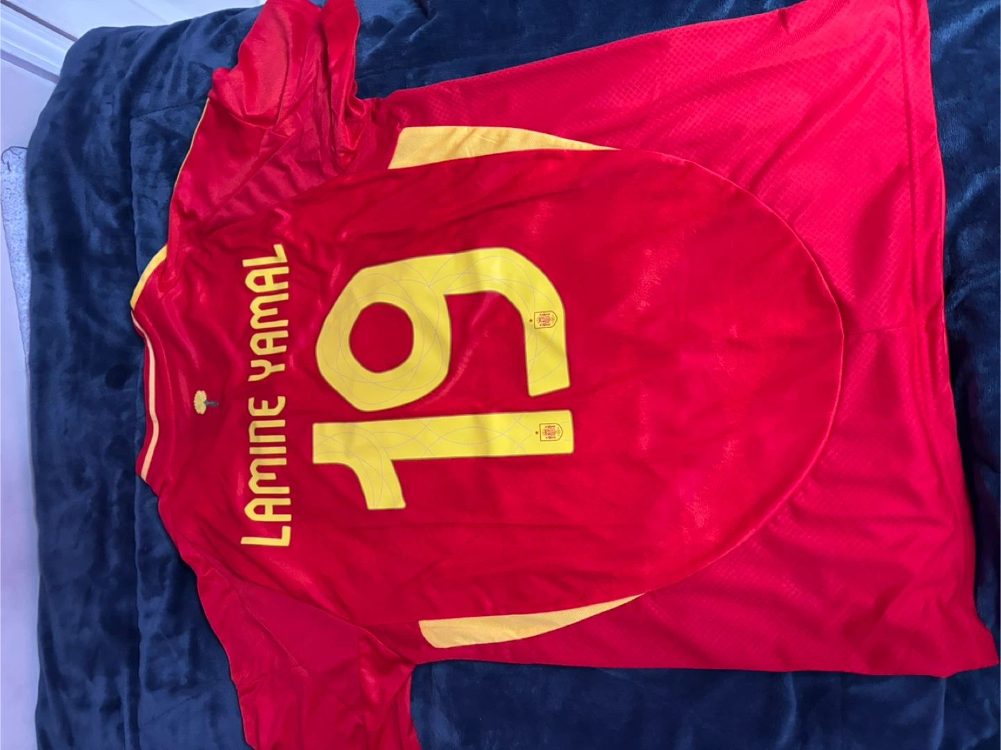 Adidas Spain Lamine Yamal #19 Soccer Jersey