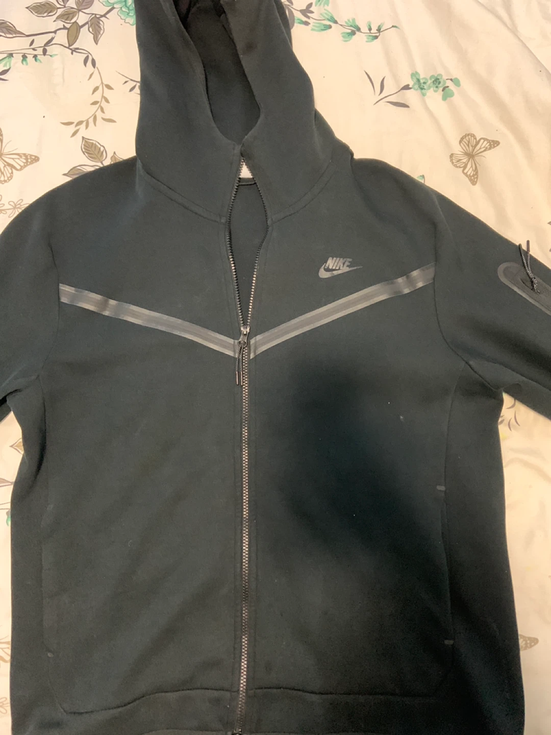 Nike Tech Fleece Black Tracksuit - photo 2