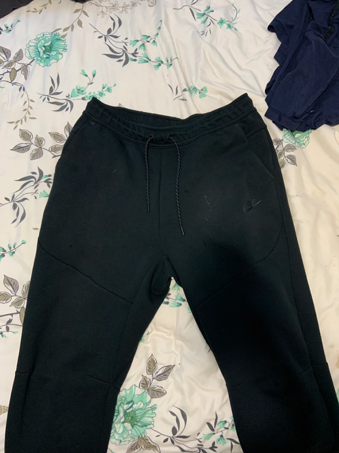Nike Tech Fleece Black Tracksuit - photo 4