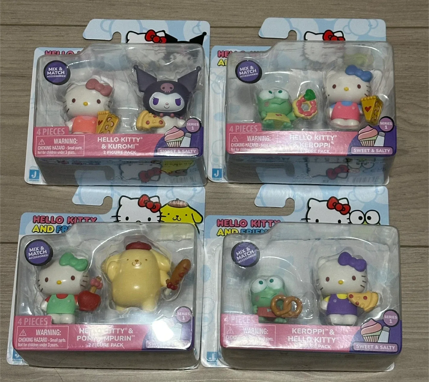 Sanrio Hello Kitty and Friends Sweet & Salty 2 Figure Pack thumbnail