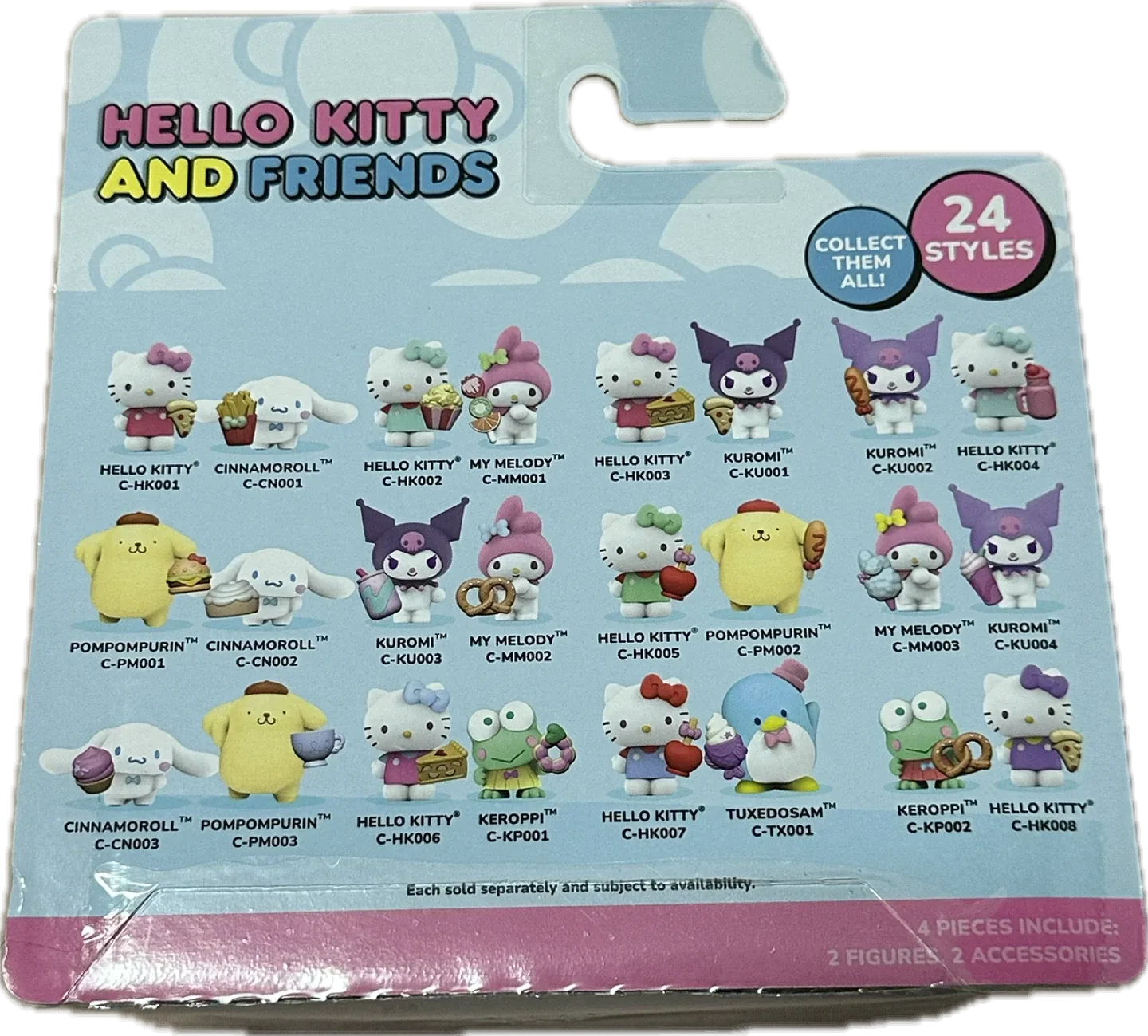 Sanrio Hello Kitty and Friends Sweet & Salty 2 Figure Pack image indicator(10)